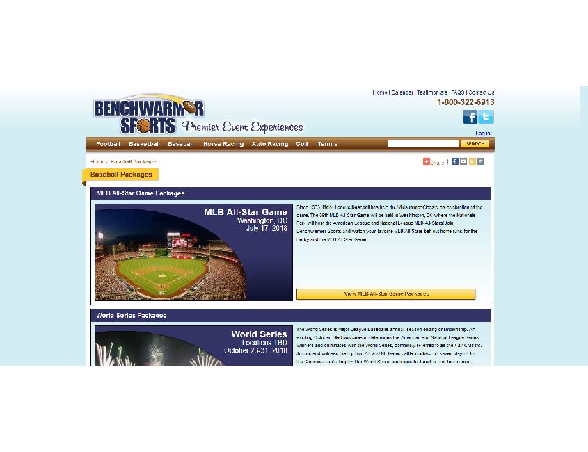 BenchWarmer Sports Sporting Event