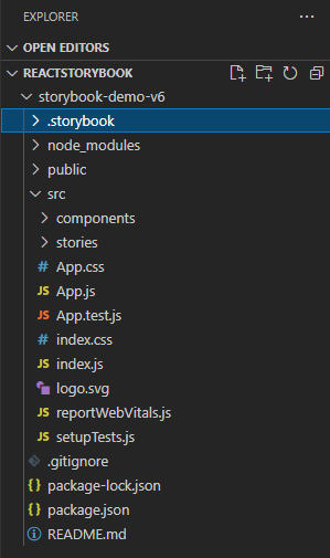 Setup Storybook