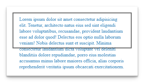 visible CSS