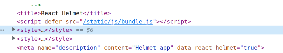 React SEO friendly