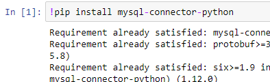 mysql–connector-python