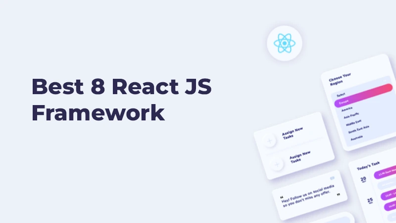 Best-8-react-js-framework