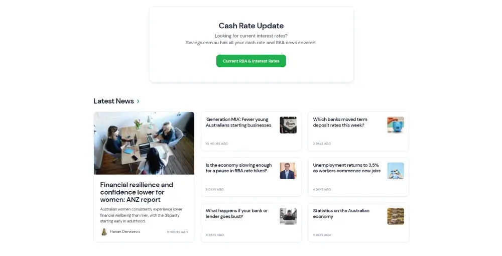 Cash Rate Update