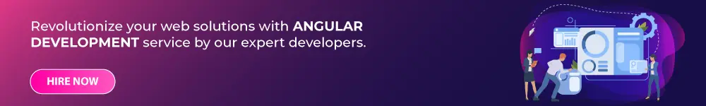 Angular development CTA