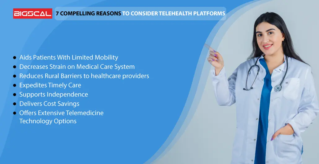 7 compelling reasons to consider Telehealth platforms