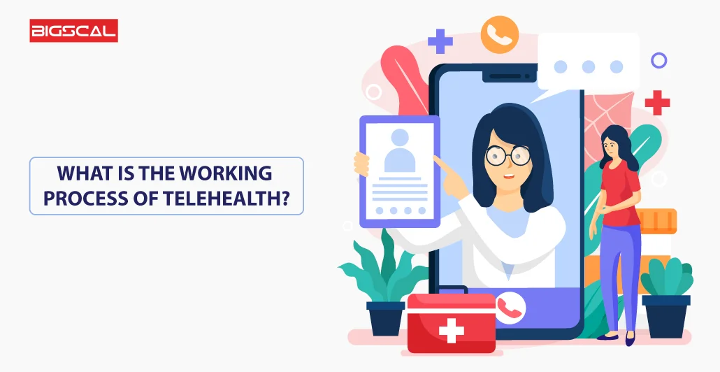 What is the working process of Telehealth