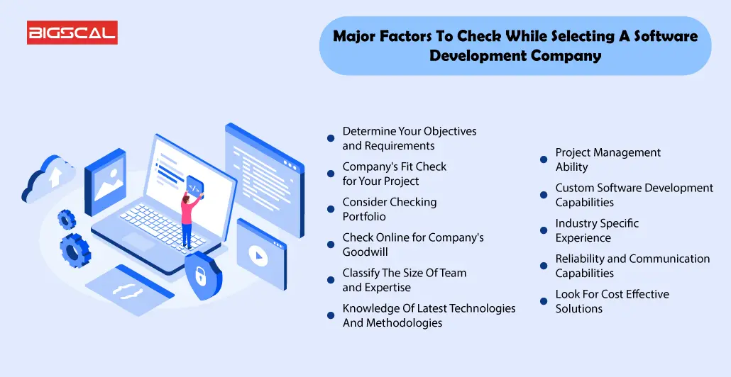 Major Factors To Check While Selecting A Software Development Company