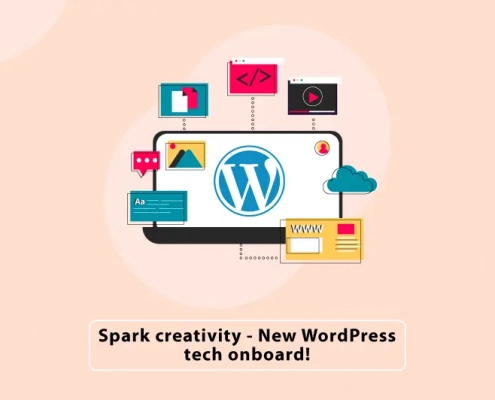 Sparky Creativity- New WordPress tech onboard