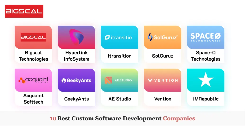 10 Best Custom Software Development Companies