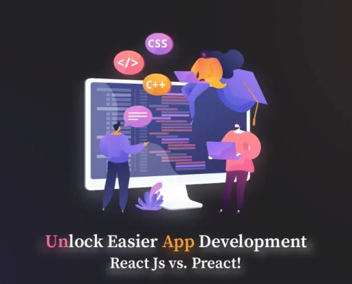Unlock easier app development React Js vs. Preact!