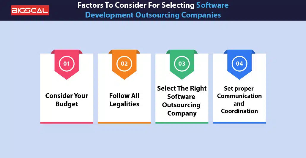 Factors To Consider For Selecting Software Development Outsourcing Companies